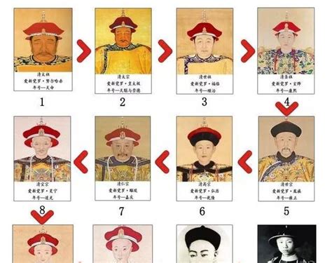 清朝皇帝年表 臉上很多斑